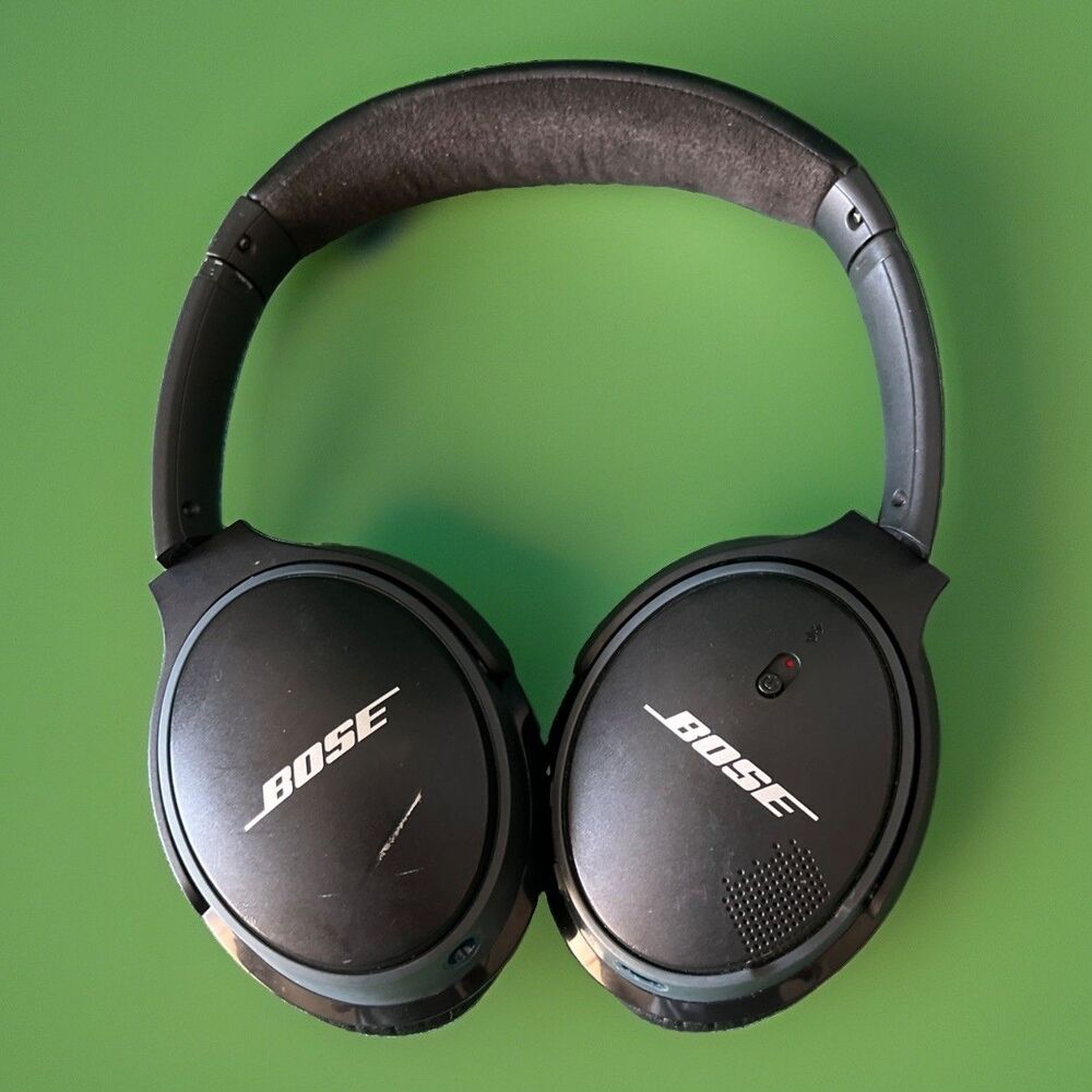 Bose SoundLink AE2 Wireless Headphones Black /Blue Around-Ear Bluetooth -TESTED